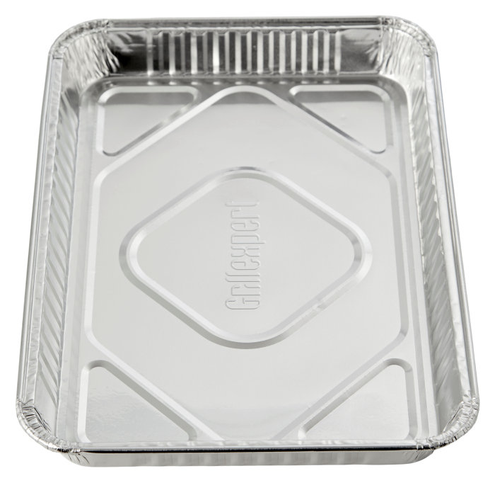 Aluminiumsform 32,5 x 22,5 x 3,2 cm 5 stk.  - Grillexpert